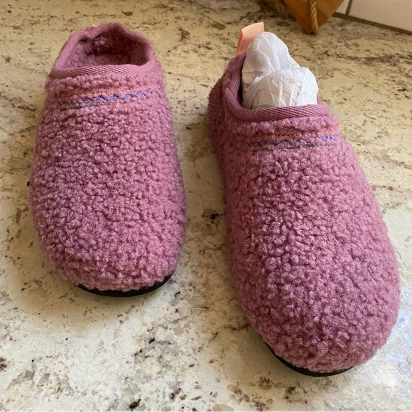 NEW Bombas • $68 Sunday Slipper Gripper Mauve Rubber Sole Womens / Teen Girls 5 - Picture 3 of 16
